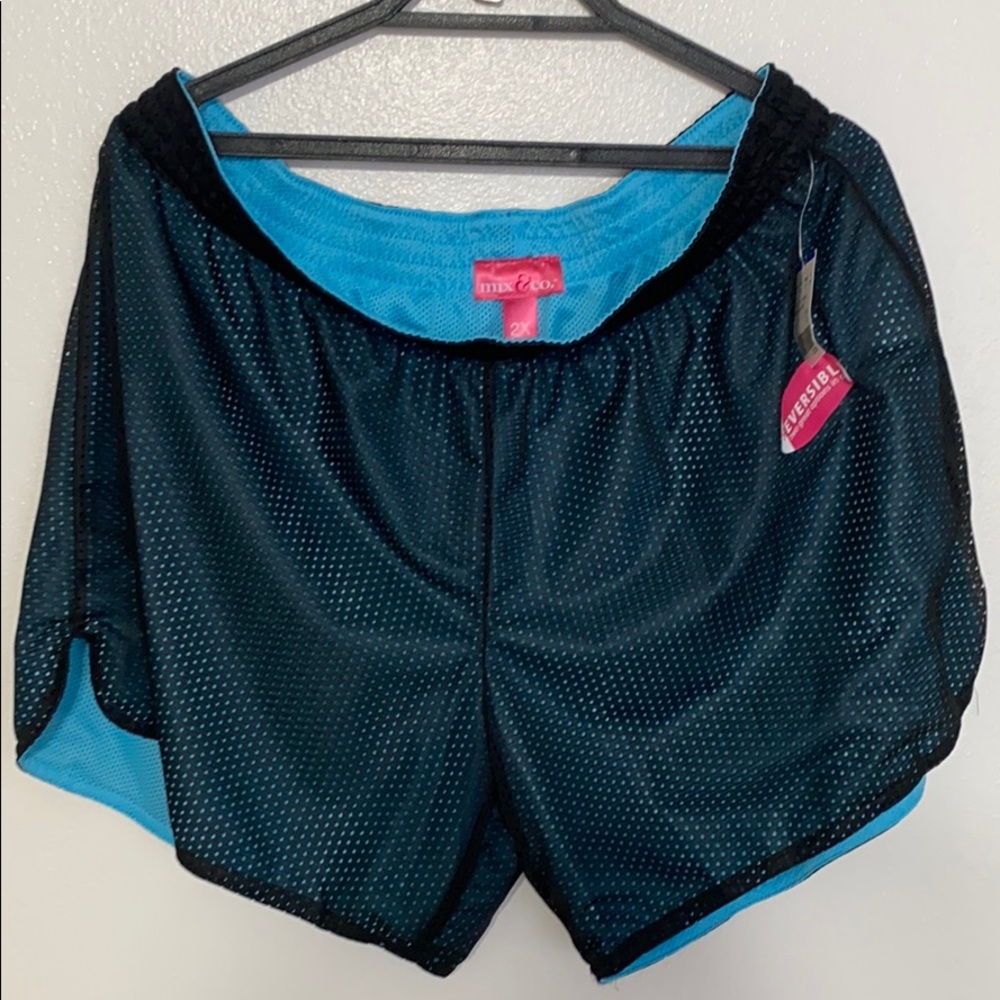 Reversible Mesh Shorts